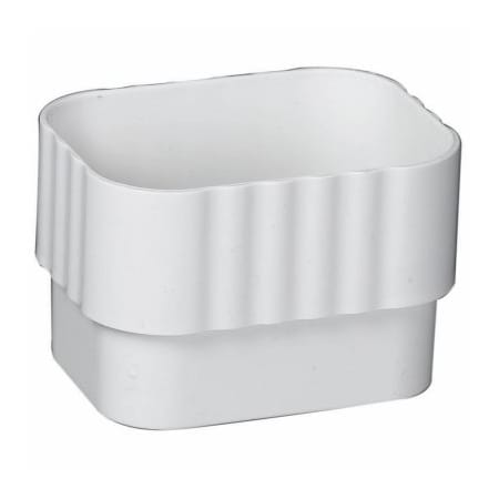 Amerimax Home Products 2x3 WHT Vinyl Connector M0623